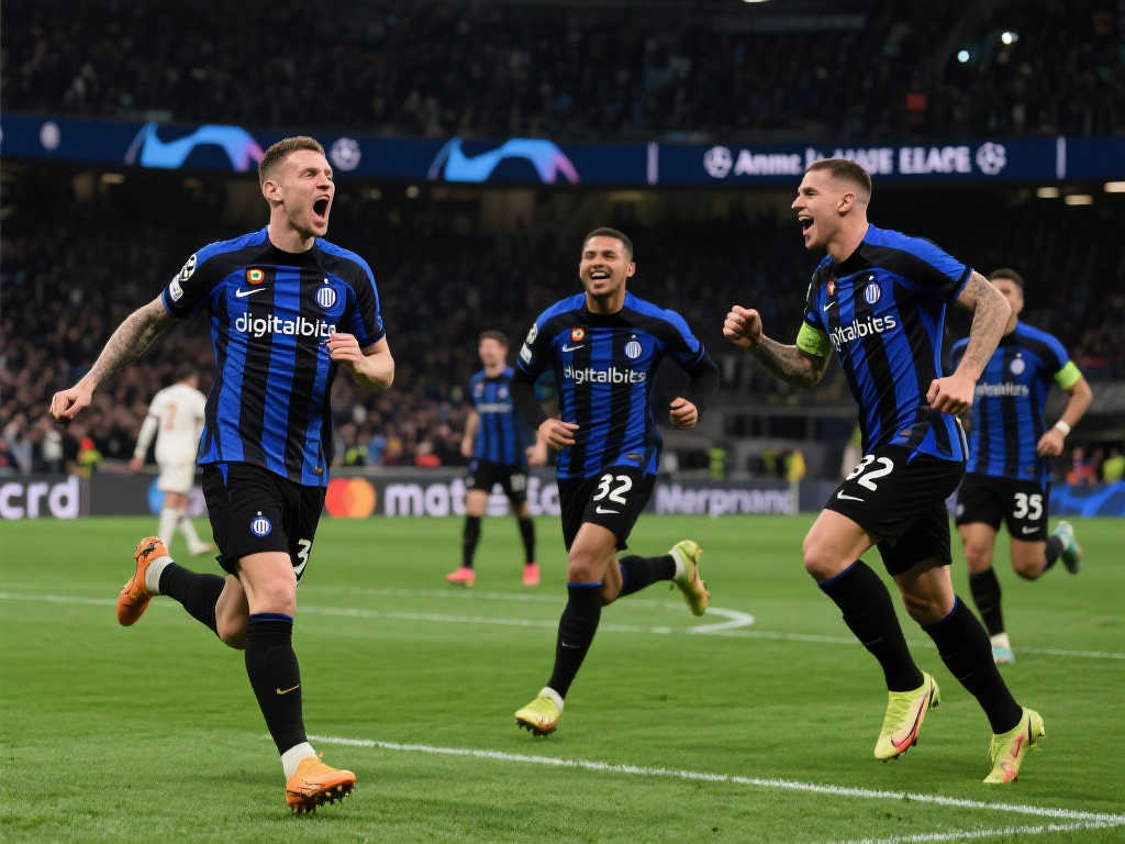 安联决战在即!国米加时力克巴萨,挺进欧冠决赛静候对手 安联决战在即!国米加时力克巴萨,挺进欧冠决赛静候对手